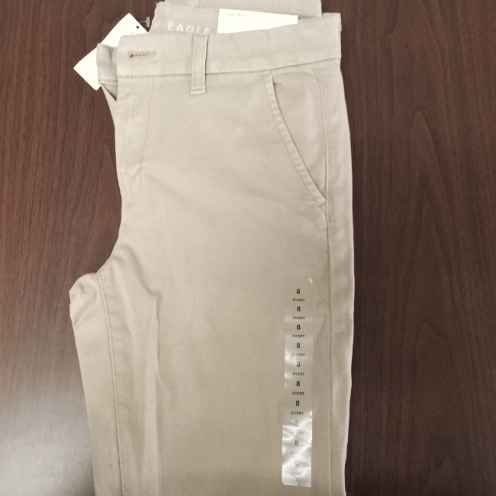 Super stretch American Eagle pants 8 short